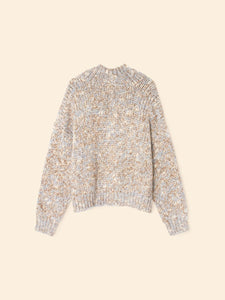 Light Blue Melange Keyes Sweater