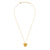 Renaissance Heart Pendant Necklace