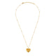 Renaissance Heart Pendant Necklace