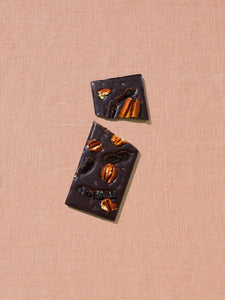 Pecan Date Date-Sweetened Dark Chocolate