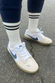 EXTENDED Boyfriend Socks Classic White