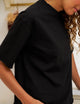 Perry NYC Crewneck Tee Black