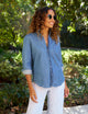 Eileen Relaxed Button-Up Vintage Stonewashed Indigo