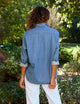 Eileen Relaxed Button-Up Vintage Stonewashed Indigo