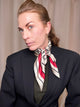 York Scarf Anine Bing Tango Red