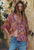 Swan Lake Short Sleeve Blouse Lilac Rose