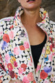 Pippa Printed Packable Jacket in Trippy Floral