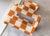 Camila Checkered 2-Inch Hair Clips in Toffee