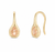 Mini Pear Drop - Champagne CZ