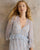 Aerin L/S Boho Dress Blue Floral