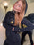 Alaska Crest Superfluous Hoodie Black Gold