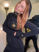 Alaska Crest Superfluous Hoodie Black Gold