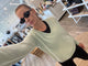 Cashmere Featherweight Neck Mint Green
