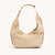 Tom Zip Medium Limestone Silver