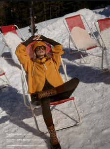 Rosia Fleece Hoodie Alpine Gold