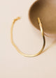 Flat Snake Chain Bracelet - 18k Gold Plated