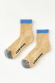 Color Block Girlfriend Socks Yellow Blue