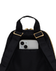 Hunter Medium Black Nylon Cargo Gold