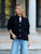 Montecito Crew Neck Cardigan Marine