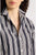 Waverly NYC Button-Up Shirt Black Tan Multi Stripes