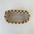 Checkered Pattern Make Up Bags : BLACK CHECKERED