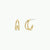 Illusion Double Hoop - Gold Earrings