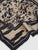 York Scarf Leopard Pearl White