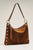 Kyle Large Cinnamon Suede Antique Gold