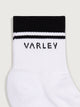Lenni Half Crew Sock Black/White