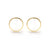 Modern Circle Studs