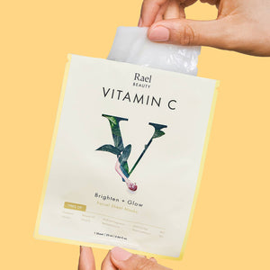 Rael Beauty Vitamin C Facial Sheet Masks