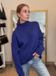 WTF Torres Roll Neck Skipper Blue