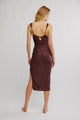 Long Live Printed Mesh Brown