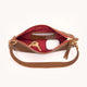 Kyle Mahogany Pebble BG Red Zip