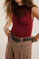 Sola Stud Belt Black