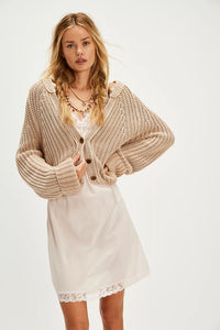 Sweet Nothing Cardi in Sandcastle