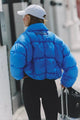 In A Bubble Puffer Jacket Rivera Blue