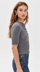 Tabitha Cardigan Charcoal Heather