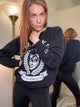 Alaska Crest Crewneck Black