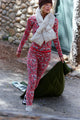Myoko Jacquard Legging Ditsy South Beach