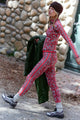 Myoko Jacquard Legging Ditsy South Beach