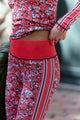 Myoko Jacquard Legging Ditsy South Beach