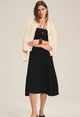 Lisabeth L/S Ivory Cardigan