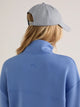 Sian Cropped Half Zip Sweat Marina