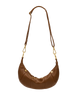 Erica Small Mahogany Pebble BG Red Zip