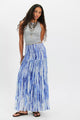Ravenna Printed Maxi Skirt Bluebird Combo