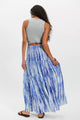 Ravenna Printed Maxi Skirt Bluebird Combo