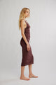 Long Live Printed Mesh Brown