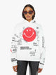 The Big Deal Hoodie in Smiley Scribbles