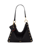Kyle Large Black Nylon Cargo Gold
